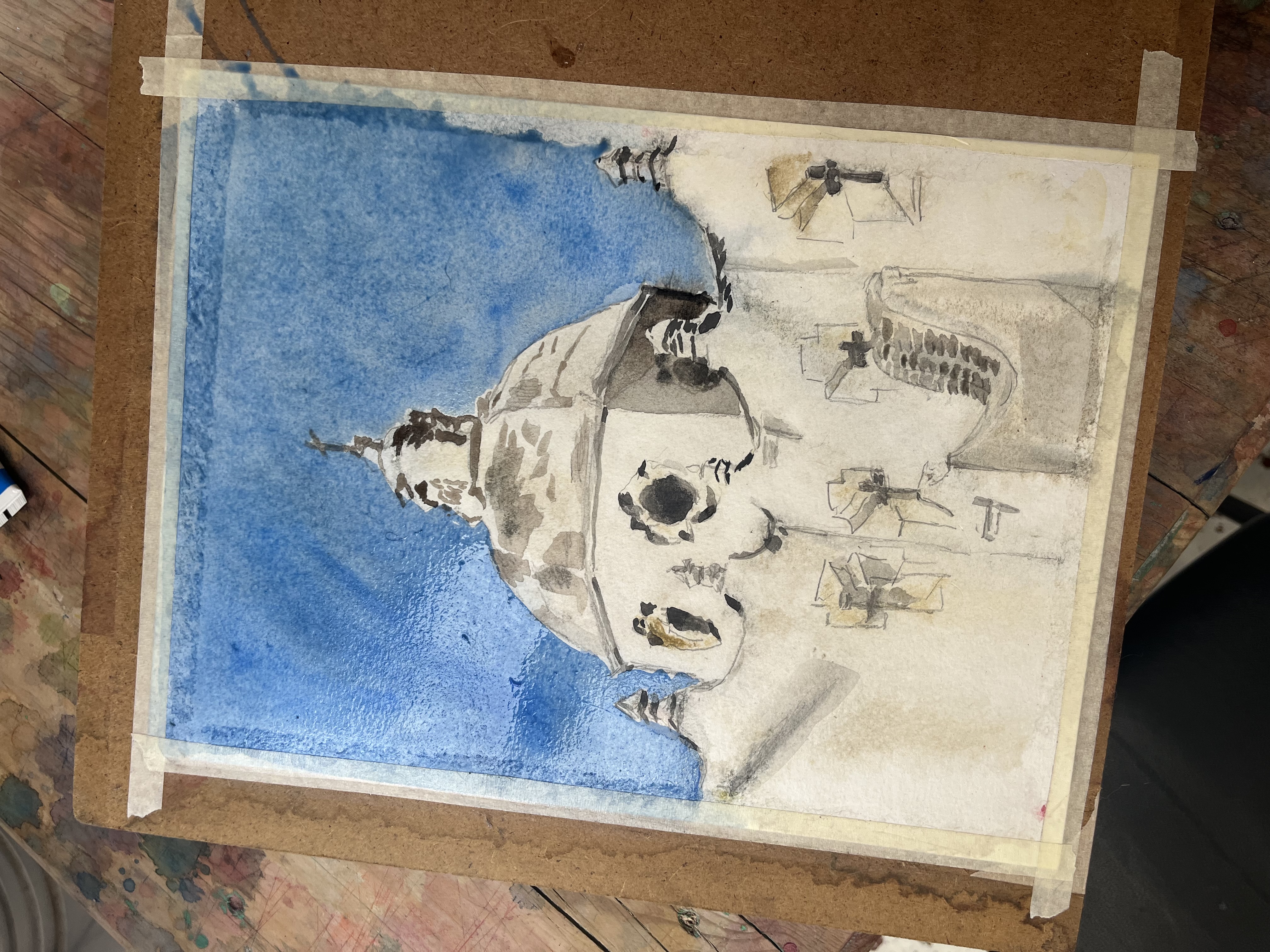 Art workshop at Galería Coahuilteca